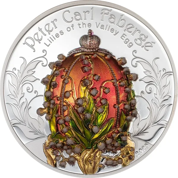 1.000 Togrog Peter Carl Fabergé - Lilies of the Valley Egg 2025