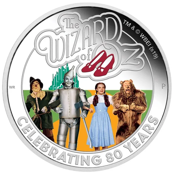 1 $ 80th Anniversary The Wizard of Oz 2019