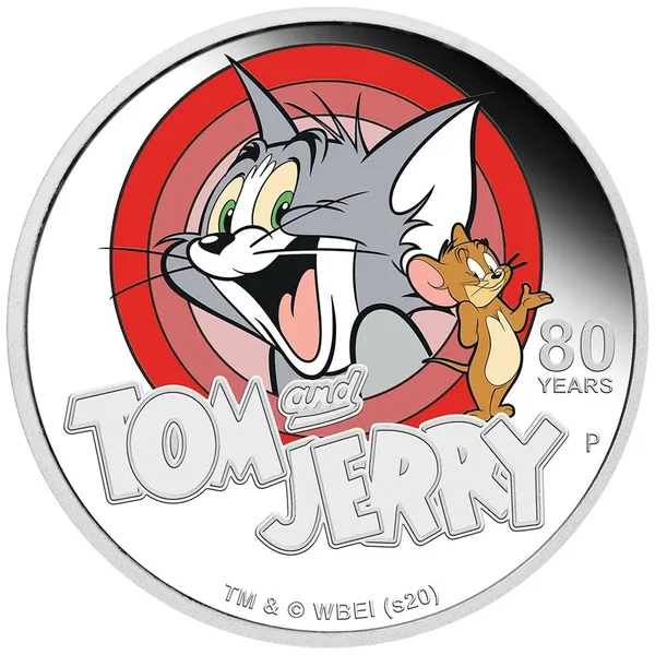 1 $ 80th Anniversary Tom & Jerry 2020
