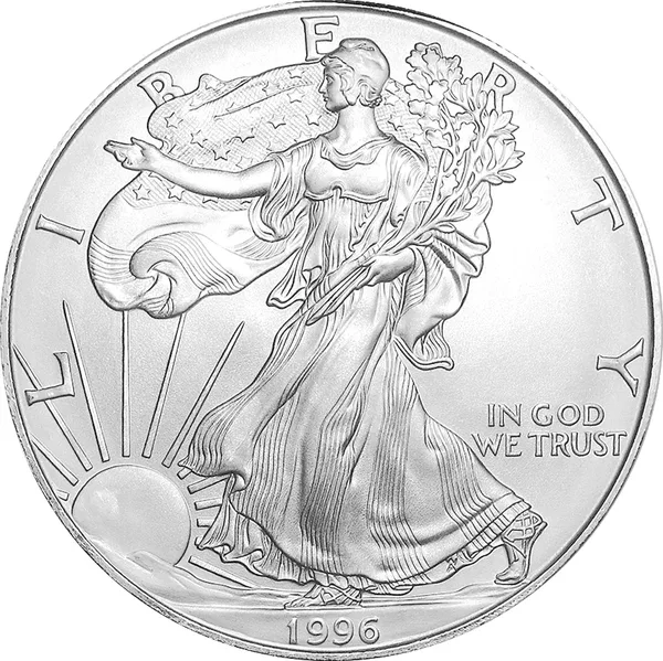 1 $ American eagle 1996