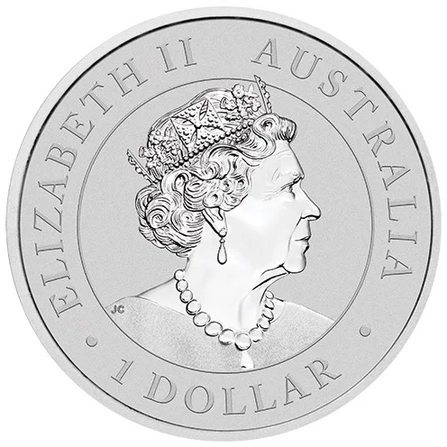 1 $ Australian Emu 2021, foto 2