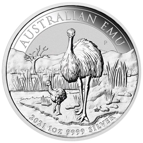 1 $ Australian Emu 2021
