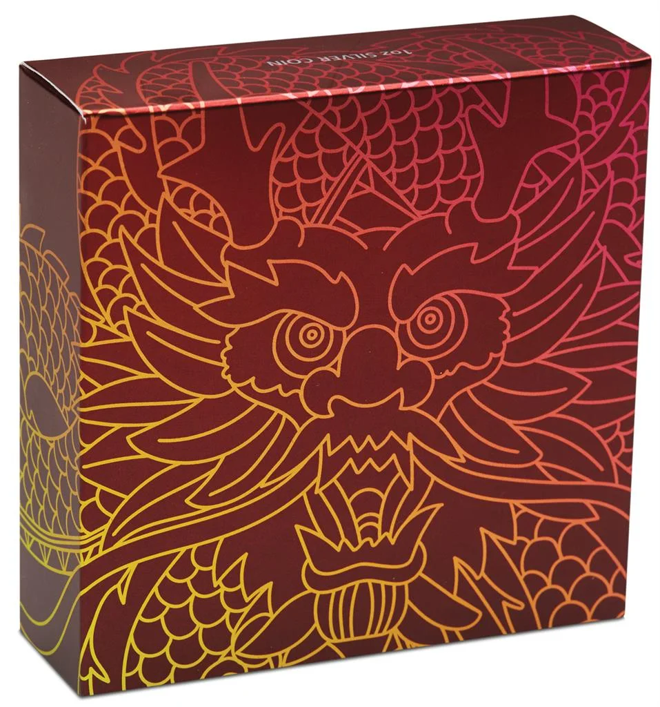 1 $ Red dragon of fortune 2018, foto 2