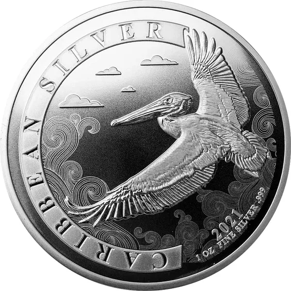 1 $ Pellicano dei Caraibi 2021