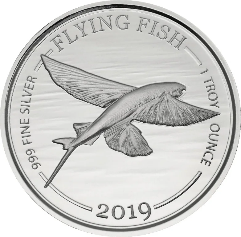 1 $ Pesce volante 2019