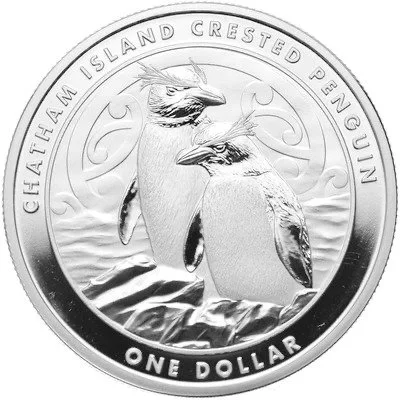 1 $ Pinguino di Chatham 2020