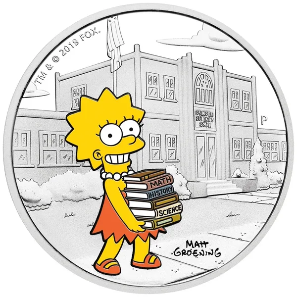 1 $ Simpson - Lisa 2019