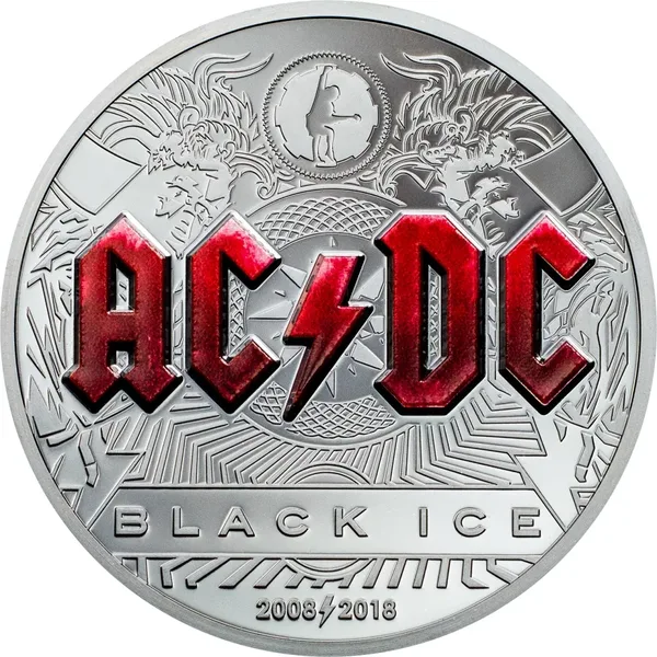 10 $ AC/DC - Black ice 2018