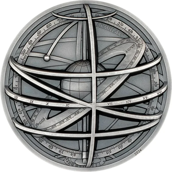 10 $ Historic Instruments - Armillary sphere 2024