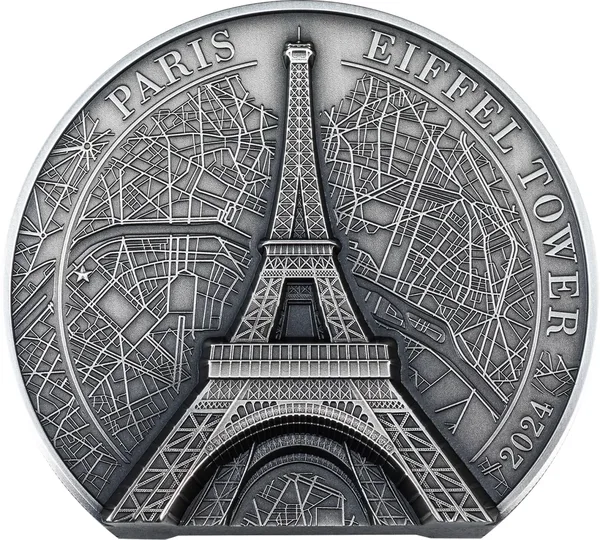 10 $ Paris - Eiffel Tower 2024