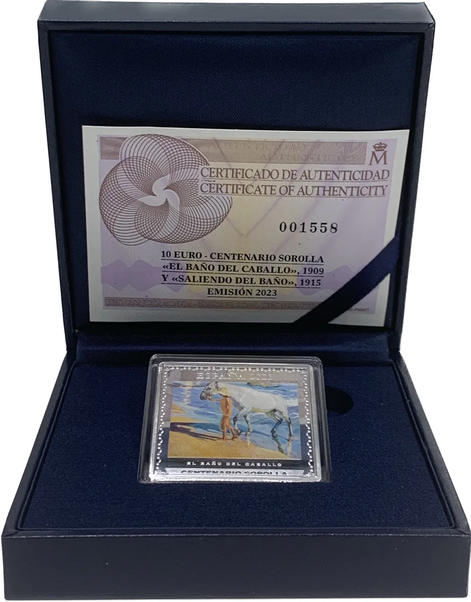 10 € Joaquin Sorolla 2023, foto 2
