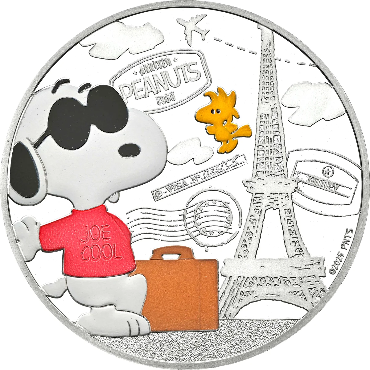 10 € Peanuts - 75 Years of Snoopy 2025 proof