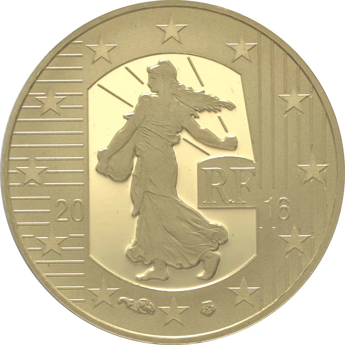 10 € Semeuse - Teston 2016, foto 4
