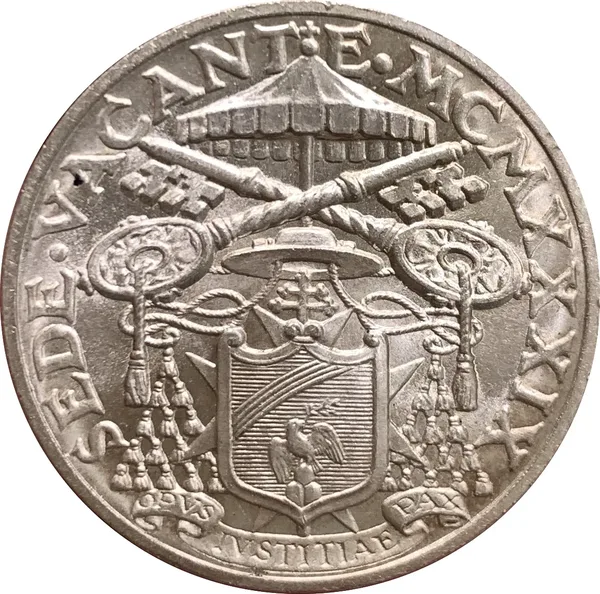 10 Lire Sede vacante 1939