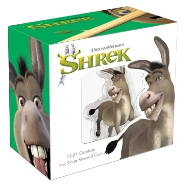 2 $ Shrek - Donkey 2021, foto 2