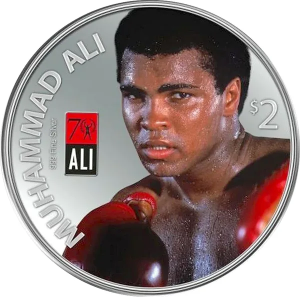 2 $ 70th anniversary Muhammad Ali 2012