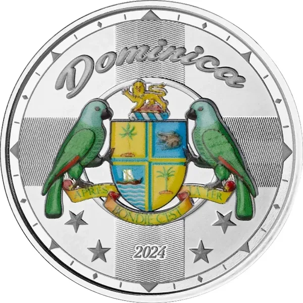 2 $ Coat of Arms 2024 proof