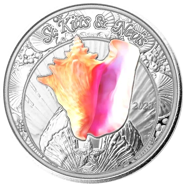 2 $ Conch Shell 2023 proof