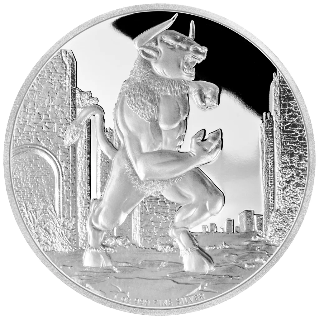 2 $ Creatures of Greek Mythology - Minotaur 2016