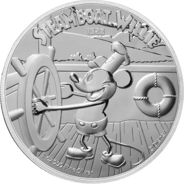 2 $ Disney - Steamboat Willie 2020