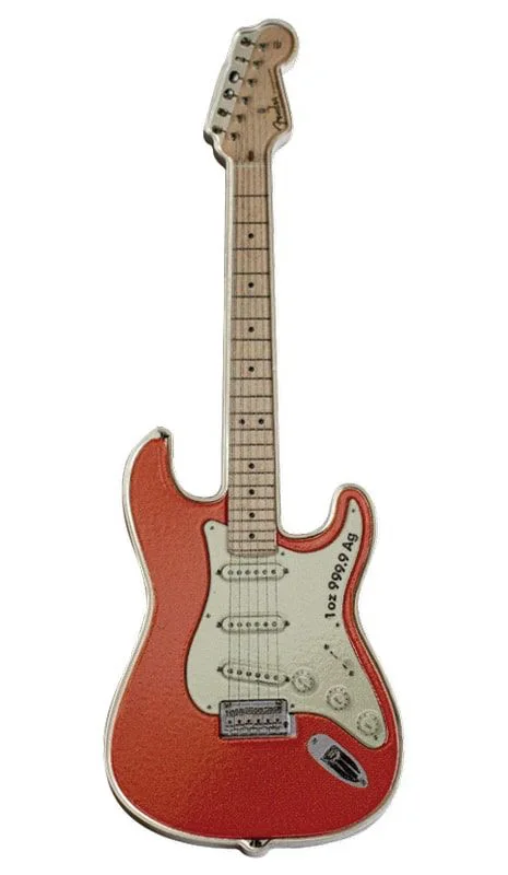 2 $ Fiesta red Stratocaster 2022