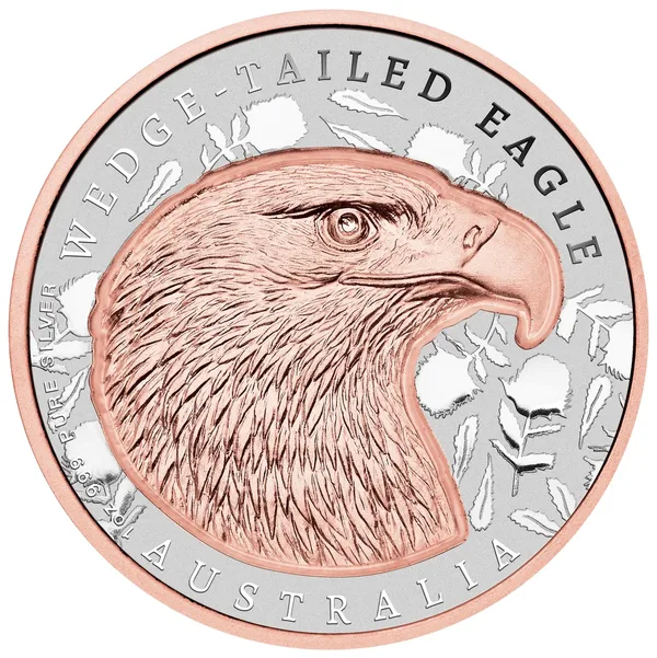 2 $ Native Impressions - Incused Rose Wedge-Tailed Eagle 2026