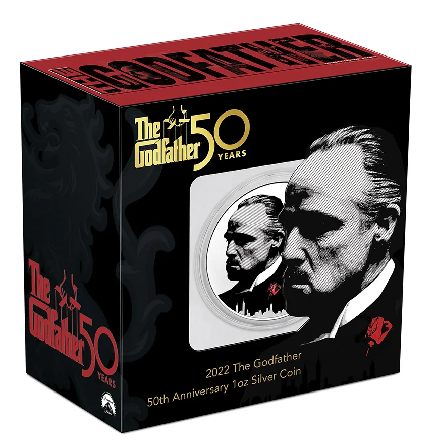 2 $ The Godfather 50th Anniversary Red rose 2022, foto 2