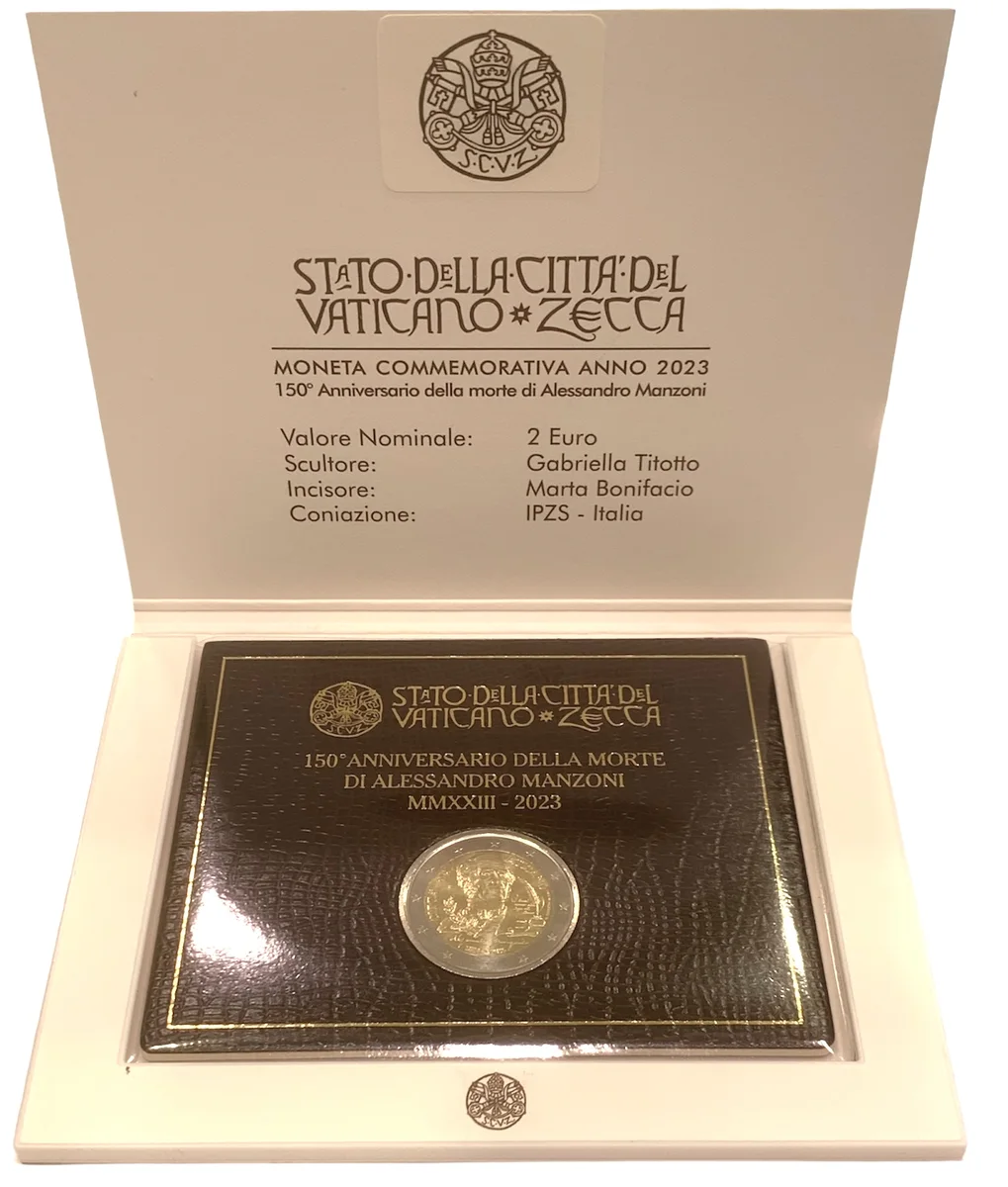 2 € 150° anniversario Alessandro Manzoni 2023, foto 2