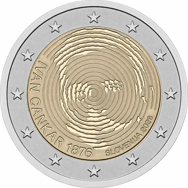 2 € 150° anniversario della nascita di Ivan Cankar 2026 proof
