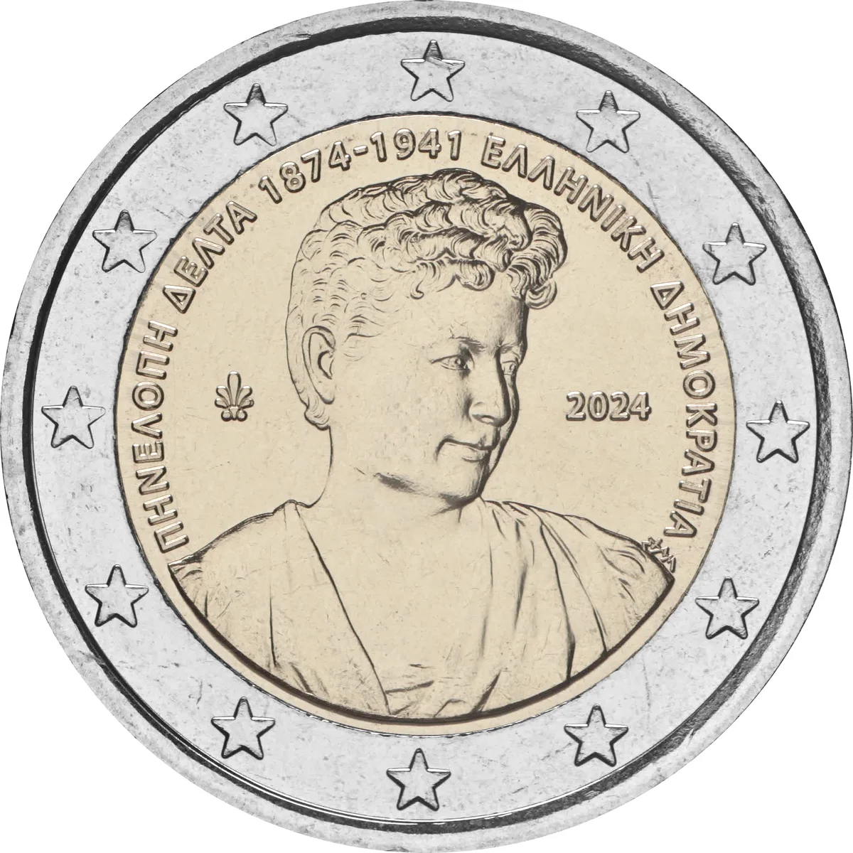 2 € 150° anniversario di Penelope delta 2024