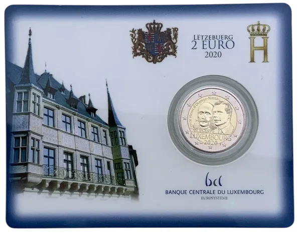 2 € 200° anniversario della nascita del Principe Henri 2020 in coincard