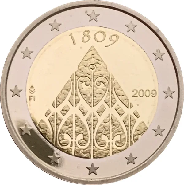 2 € 200° anniversario Dieta Porvoo 2009 proof