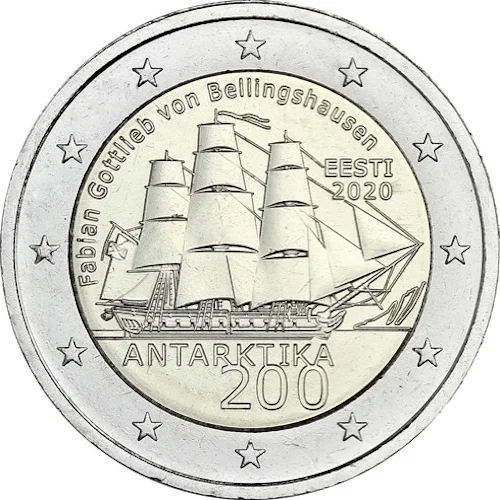 2 € 200° anniversario spedizione antartica 2020