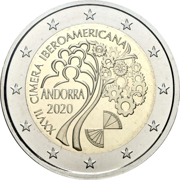 2 € 27° vertice iberoamericano 2020 Proof