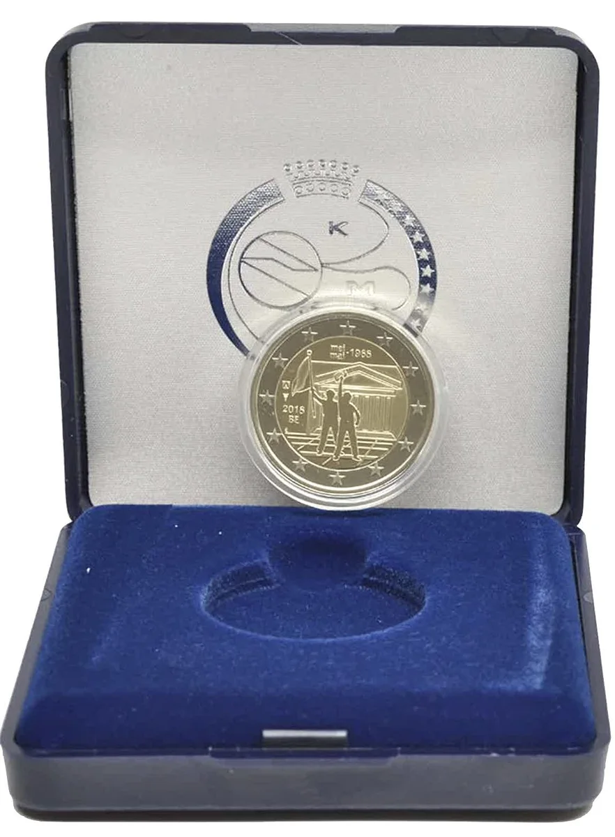 2 € 50° anniversario avvenimenti del Maggio 1968 2018 Proof, foto 2