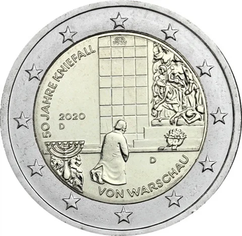2 € 50° anniversario perdono di Varsavia 2020 D