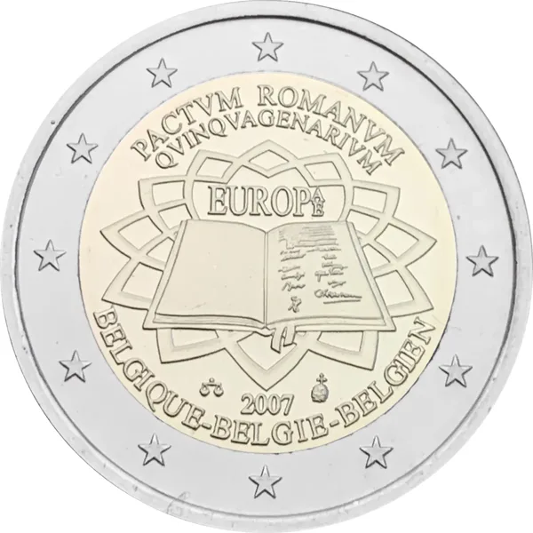 2 € 50° anniversario Trattati di Roma 2007 proof