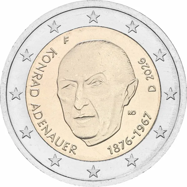2 € Adenauer 2026 F