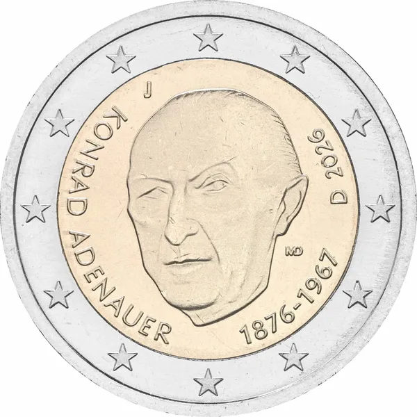 2 € Adenauer 2026 J
