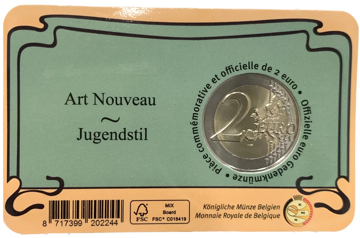 2 € Art Nouveau 2023 (NL), foto 3