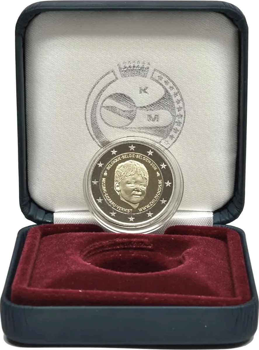 2 € Child focus 2016 Proof, foto 2