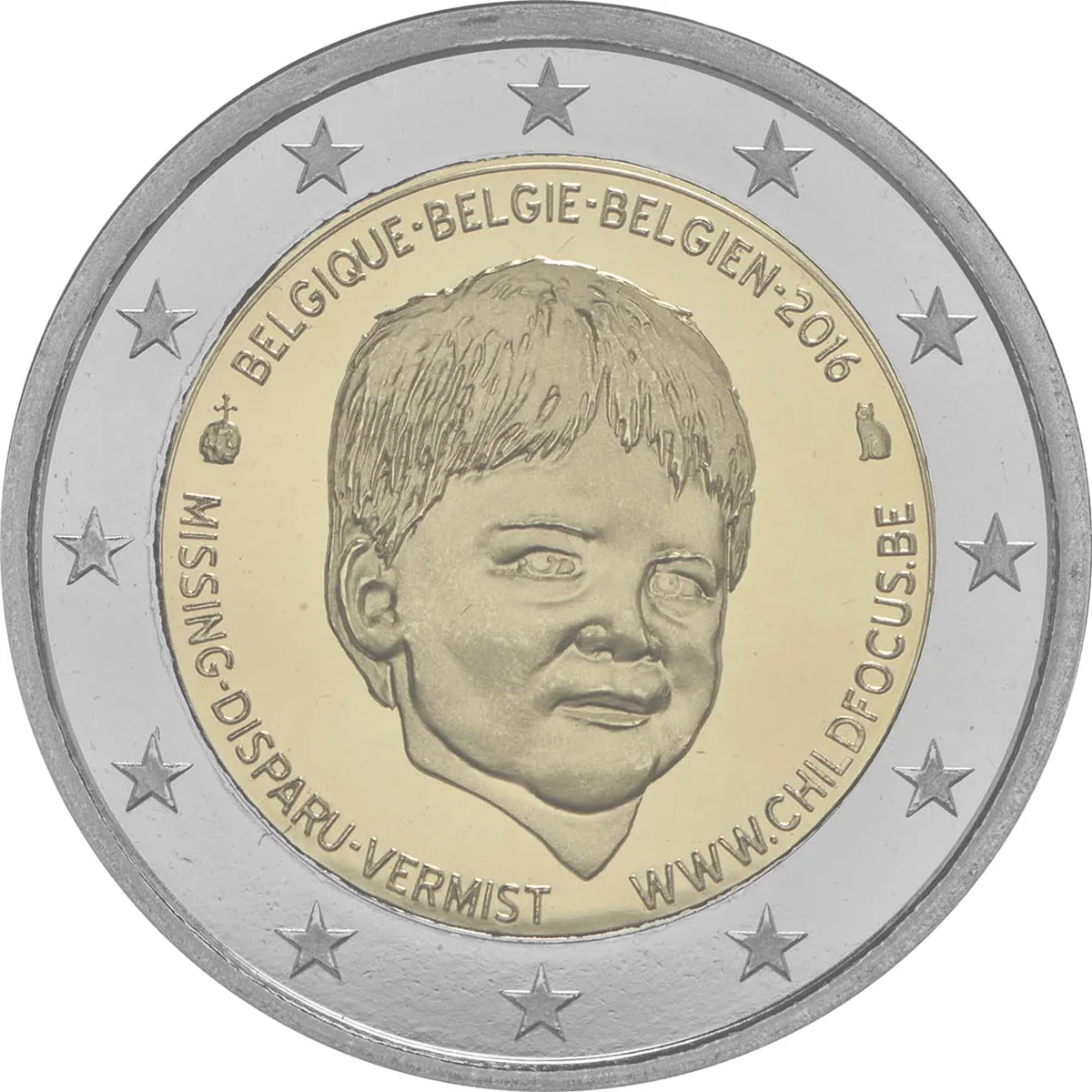2 € Child focus 2016 Proof