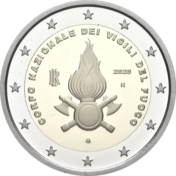 2 € Corpo Nazionale dei Vigili del Fuoco 2020 Proof