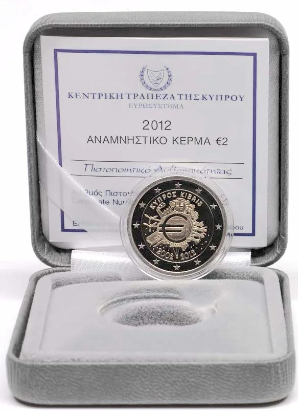2 € Decennale Euromonete 2012 Proof, foto 2