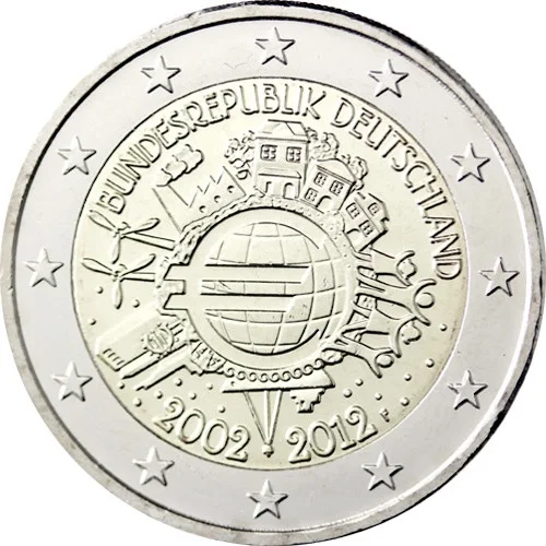 2 € Decennale Euromonete 2012 F