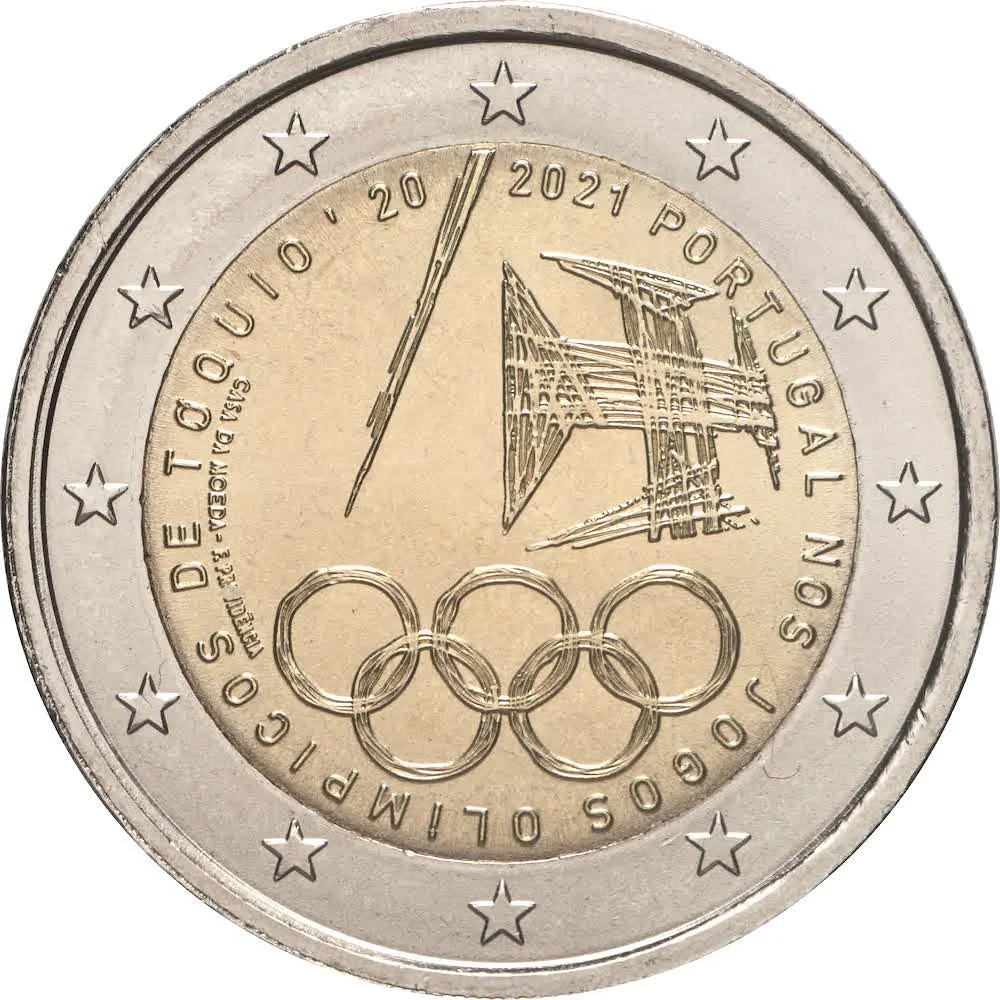 2 € Delegazione sportiva ai Giochi Olimpici 2021 in coincard, foto 2