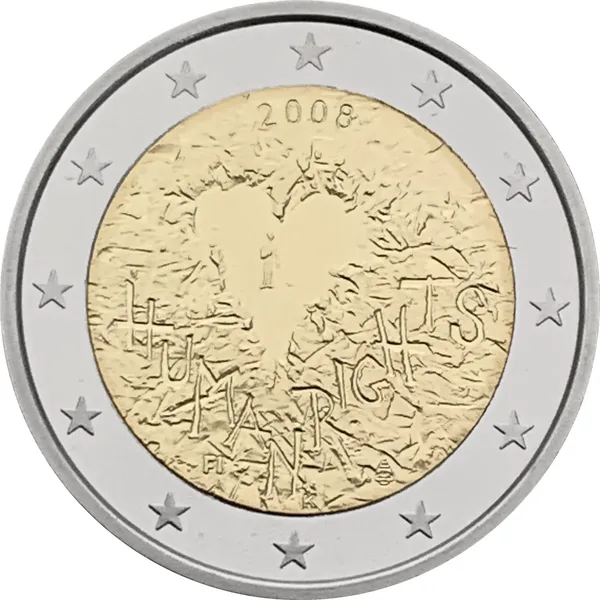 2 € Dichiarazione Diritti Uomo 2008 proof