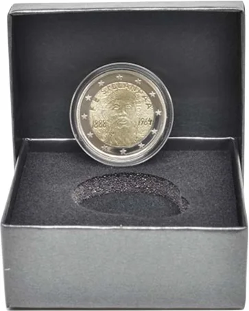 2 € Frans Eemil Sillanpää 2013 proof, foto 2