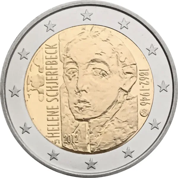 2 € Helene Schjerfbeck 2012 proof