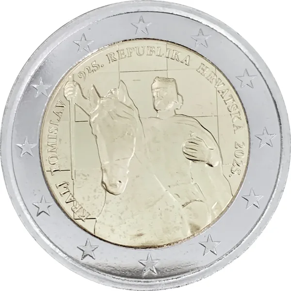 2 € Incoronazione Re Tomislav 2025